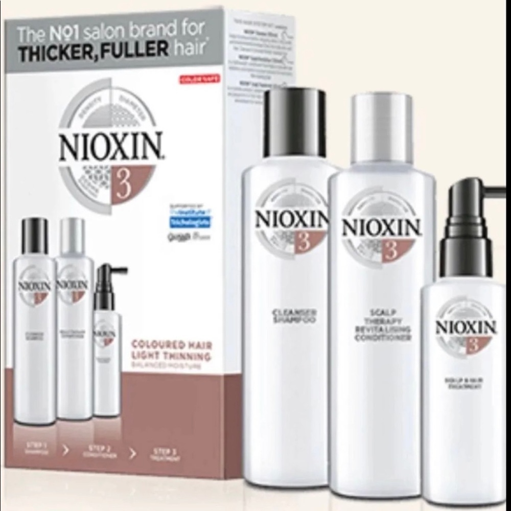 Nioxin Hair Care Kit System #3, Color Hair